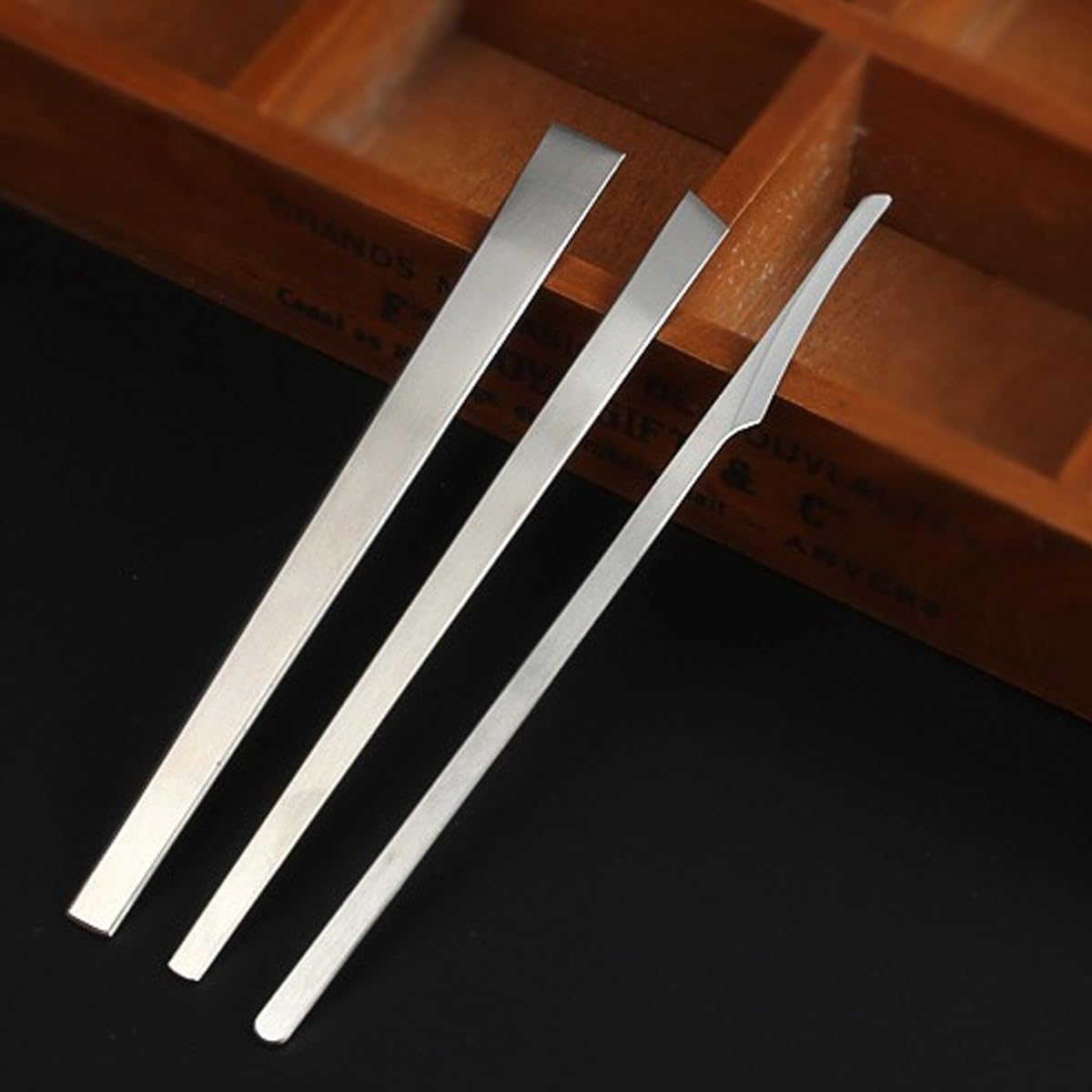 Stainless steel ingrown toenail pedicure knife set,professional foot skin scraper repair sharp blade kit for nail corn callus paronychia treatment. (3)