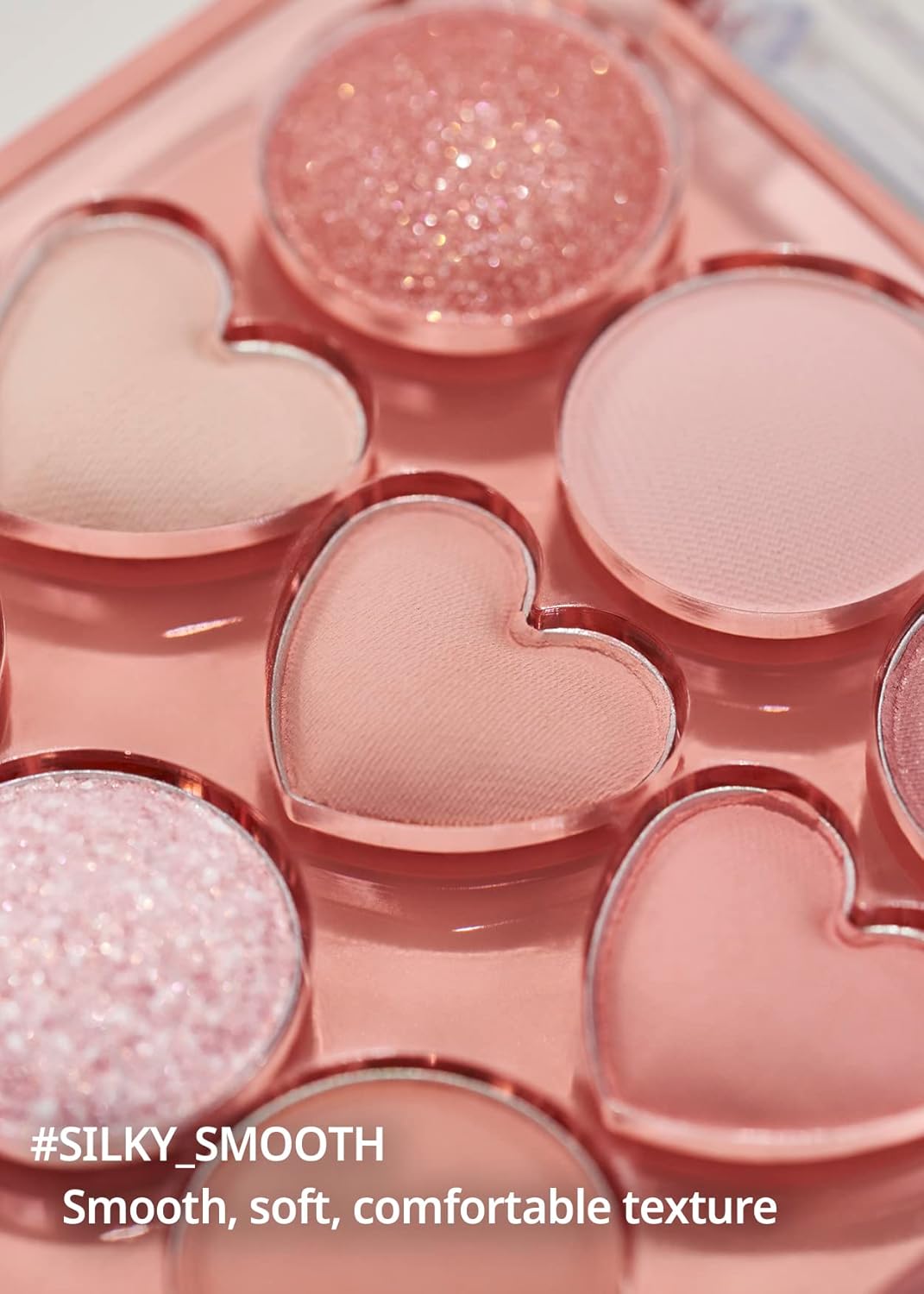 COLORGRAM Pin Point Eyeshadow Palette 01 Peach+Coral= | Ultra-Blendable Matte, Glitter, Shimmer Shades for Daily Makeup | K-Beauty Eye Palette with Easy-to-Use Calculator Design