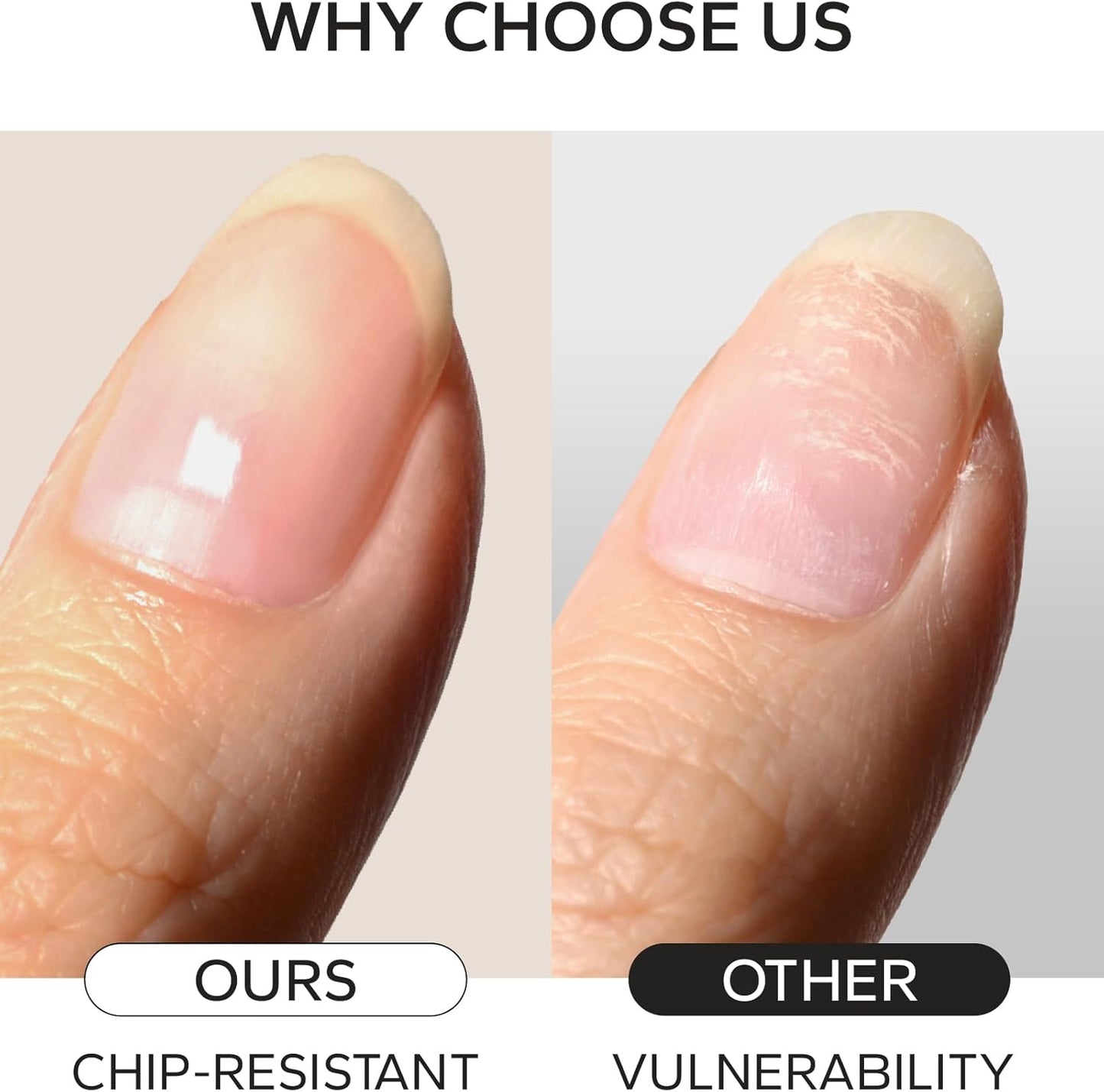 Nail Polish Strips, 20Pcs Salon Quality Gel Nail Stickers, Easy Long Lasting Wraps for Short Nails no UV Light Needed (Black and Tip White)