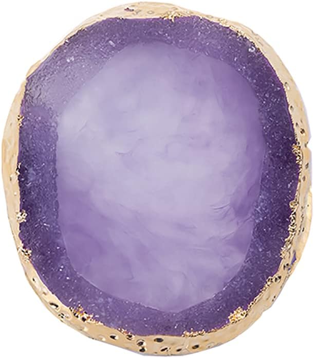 Resin Nail Art Palette Cosmetic Mixing Palette Nail Gel Polish Colors Mixing Pallet Makeup Palette Tray Purple