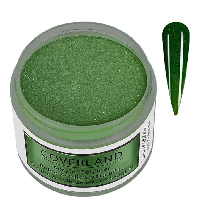 Tones Coverland Acrylic Nail Powder "Merry Little Party" - Limited Edition Acrylic Powder for Nail Design, Sculpting, and Masking Nail Bed Imperfections - Professional Acrylic Nail Supplies - (1.5 Oz)