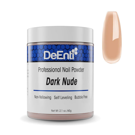 Acrylic Nail Powder, 2oz Dark Nude Acrylic Powder Dip for Nails, Long Lasting Salon Quality, Bubble Free Professional Manicures, Fake Nails, Carving & Extensions