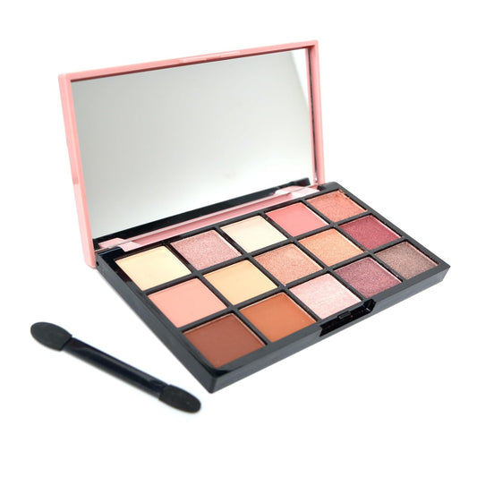 Eyeshadow Palette,Eye Shadow Pallet Makeup 15 Colors,Colorful Highly Pigmented Matte & Shimmer Makeup Eyeshadow for Women (LINGERIE)