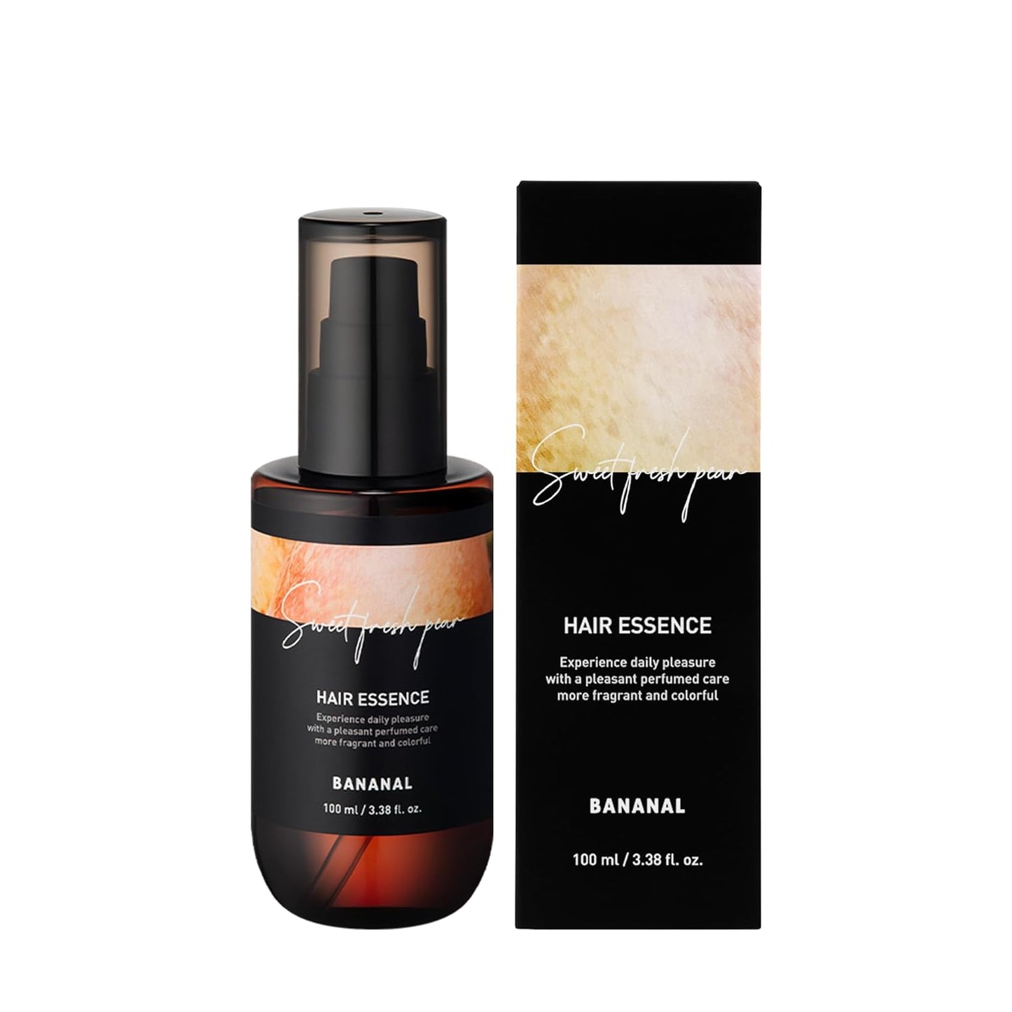 Perfumed Hair Oil & Serum – Korean Hair Essence Oil for Frizzy Hair, Shine & Damage Repair – Argan Oils & Amino Acids – Sulfate & Paraben-Free – Sweet Fresh Pear, 100ml / 3.38 fl oz