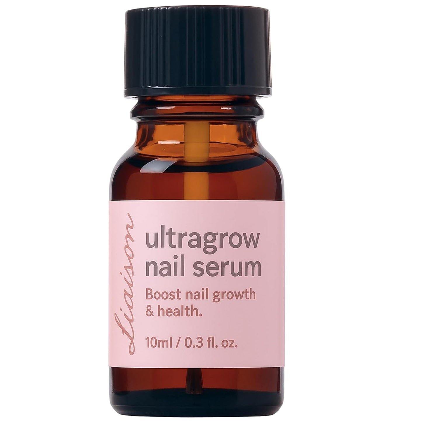 Liaison UltraGrow Nail Serum for Growth and Strength with Keratin Complex, Olive Oil & Vitamin E | Dermatologist-Tested to Support Weak, Brittle, Splitting Nails
