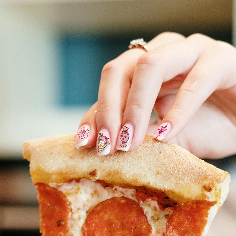 PH PandaHall 3pcs Panda Nail Stamper Food Nail Art Stamping Plate Cake Nail Printing Plate Animal Nail Stencils Print Nail Stencils Stainless Steel Nail Image Plates for Nail Design Manicure Salon