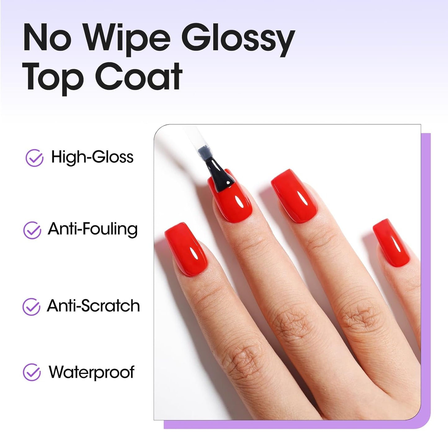 GELLEN Peel Off Gel Base Coat and Top Coat Set, Peelable Base Gel without Soaking, Clear Top Coat Nail Polish, UV LED Lamp Needed, Home DIY Nail Art Manicure Set