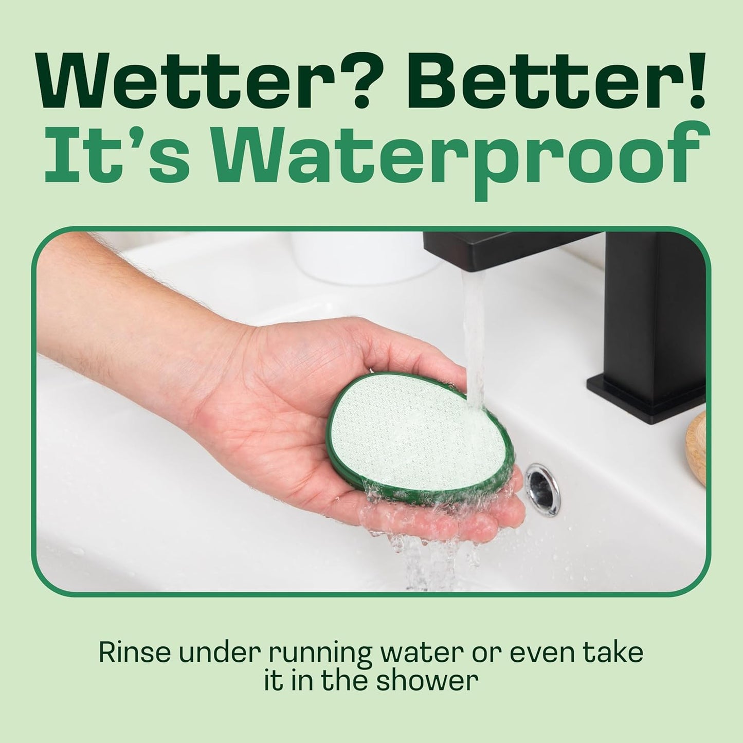 Nano Glass Foot File Callus Remover - The Sole Buffer - Smooth, Silky Feet - Pedicure Tool for Soft Skin - Glass Pumice Stone Alternative