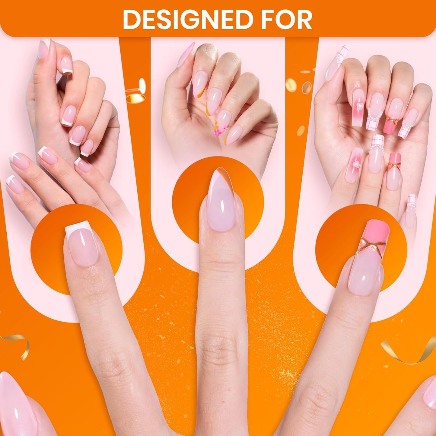 Beetles 10ML Super Strong Nail Glue for Press Ons, Nail Tips, Acrylic Nails No Uv Light Needed Nail Bond Brush in Nail Glue for Press On Nails Fake Nails Long Lasting for Beginners DIY Home