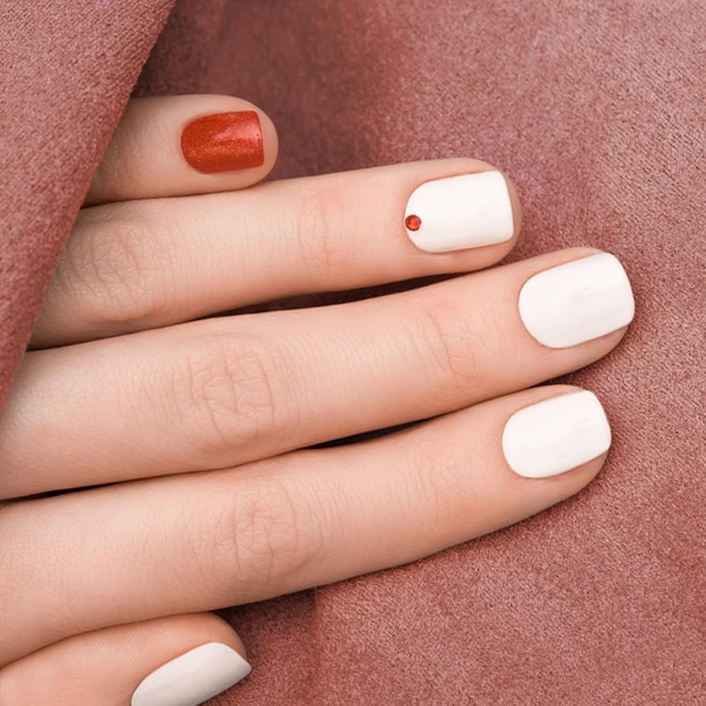 Major Dijit Quick Dry Nail Polish Ghost White Summer Nail Lacquer for Nail Art Regular Nail Polish 0.41 fl oz.