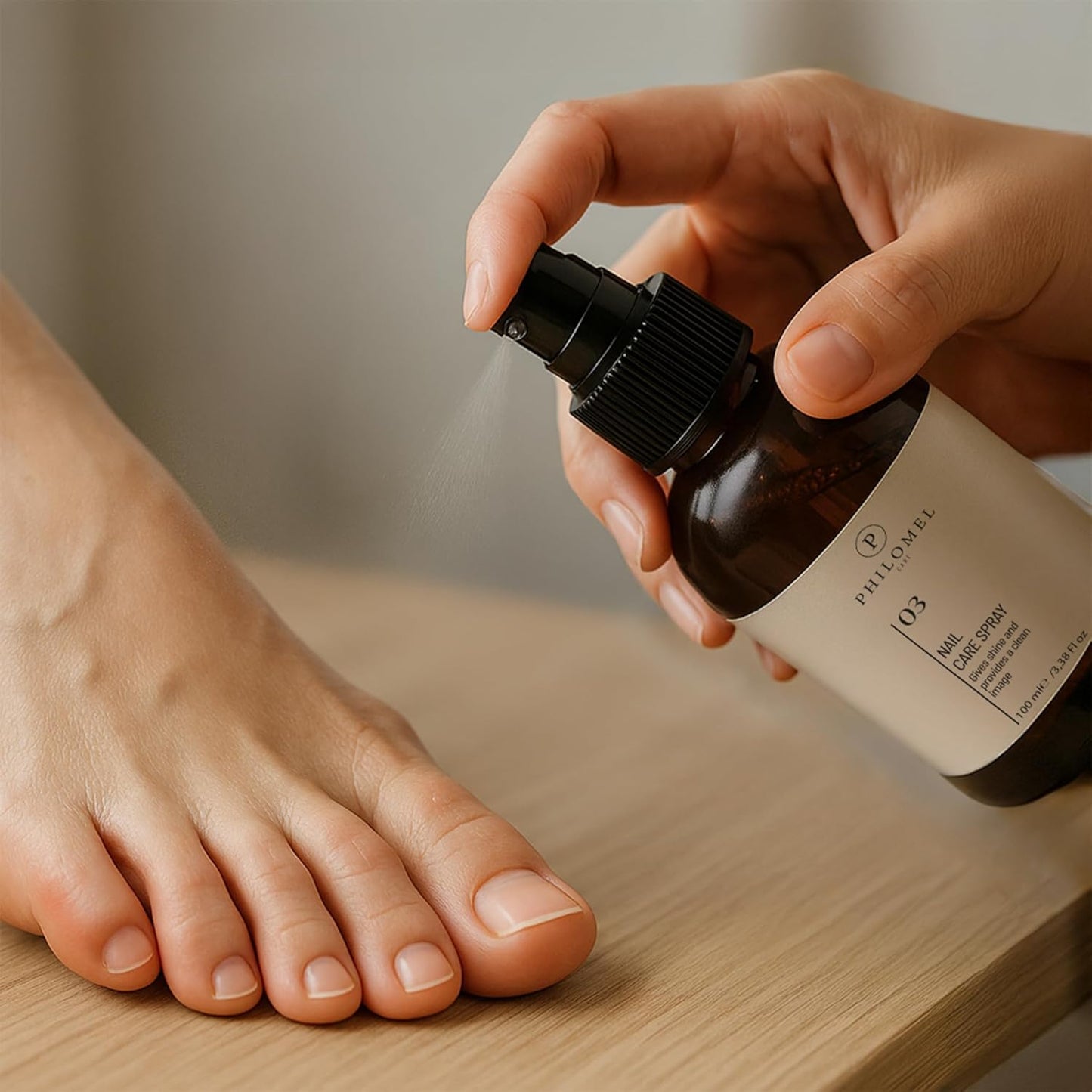 Philomel Nail Care Spray - Nail Hardener Extra Strong and Growth, Nail Strengthener and Growth