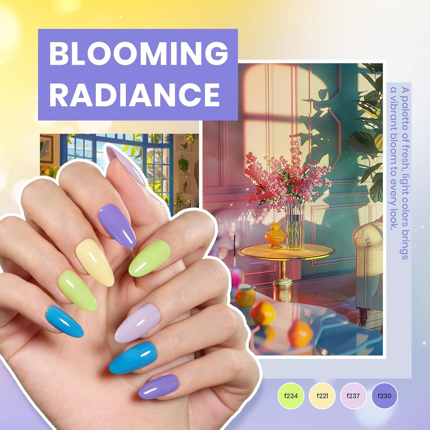 Beetles Gel Nail Polish Kit with U V Light - 55 Colors Gel Polish 80 Pcs Nail Kits with Base & Glossy Top Coat Soak Off DIY Salon at Home Beginner-friendly Nails Stuff Gifts for Women Girls