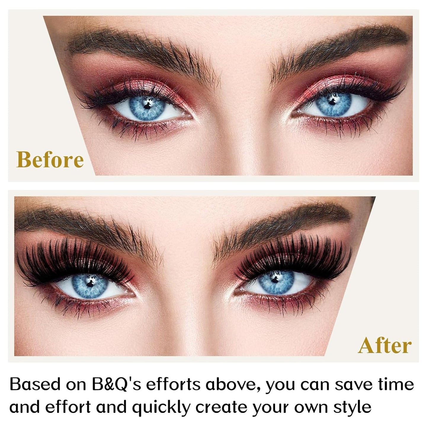Lash Clusters B07 D Curl 18mm DIY Eyelash Extensions 72 Clusters Lashes C D Curl B&Qaugen LASH Mega Volume Individual Lashes Eyelash Clusters Extensions Individual Lashes Cluster at Home (B07,D-18mm)